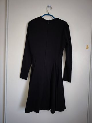 Vestido negro invierno