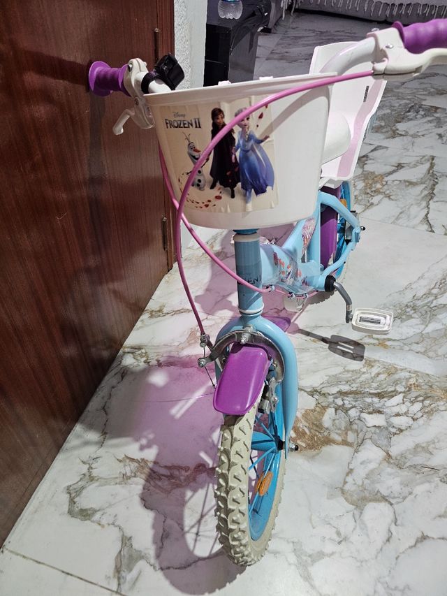 Bicicleta infantil Frozen Elsa