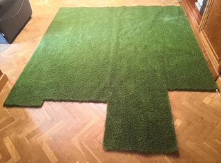 Césped artificial (2m x 1,7m) 