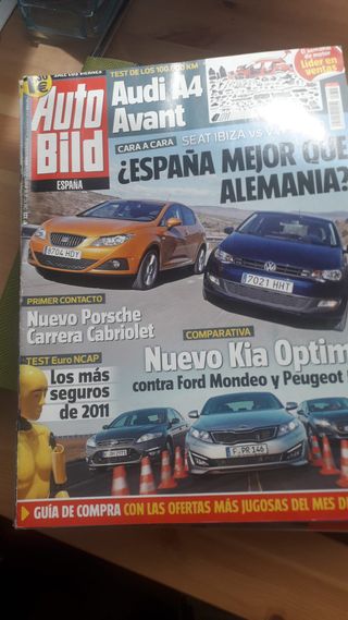 Revista Auto Bild año 2012