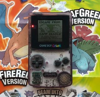 Nintendo Game Boy Color Morada Transparente