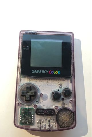 Nintendo Game Boy Color Morada Transparente