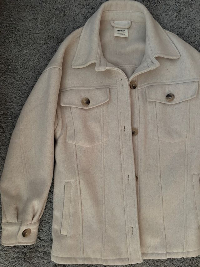 Sovracamicia Pull&Bear beige