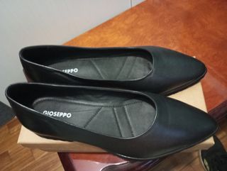 Zapatos planos Gioseppo negros mujer