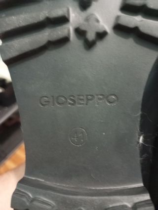 Zapatos planos Gioseppo negros mujer