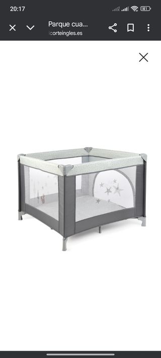 Parque de viaje infantil
Está e su caja
Poco uso