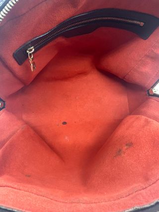 Bolso Louis Vuitton Lona Marrón