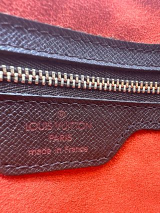 Bolso Louis Vuitton Lona Marrón