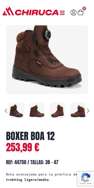 Botas Montaña-Caza FAL Chiruca BOA T43