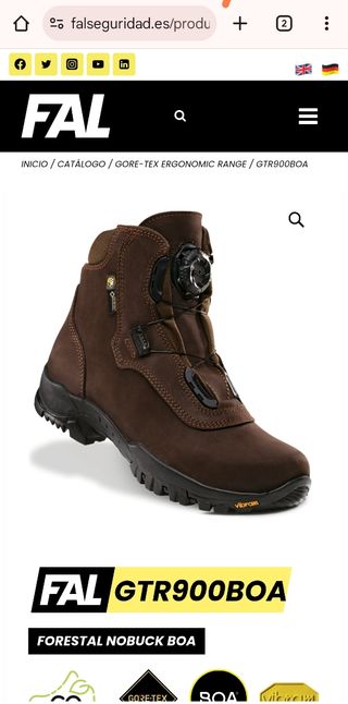 Botas Montaña-Caza FAL Chiruca BOA T43
