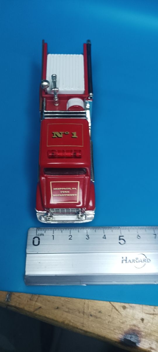 Camión de bomberos miniatura rojo Fire Brigade