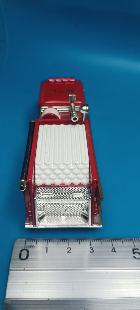 Camión de bomberos miniatura rojo Fire Brigade