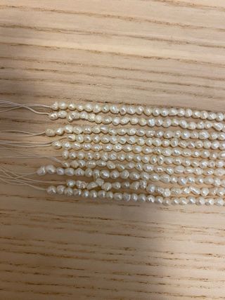  10 hilos perlas naturales