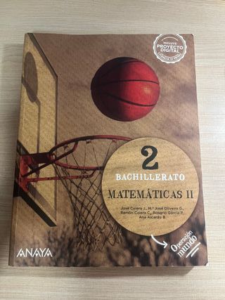 Libro de matematicas 2 de bachillerato 