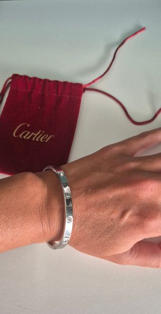 Pulsera Cartier LOVE Acero