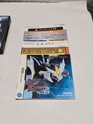 Pokemon Negro 2 - Nintendo DS 