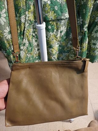 Bolso de piel Mango