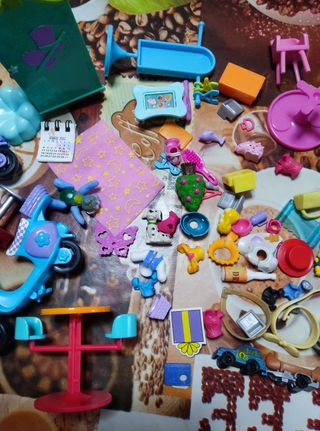 Lote figuras y accesorios Polly Pocket