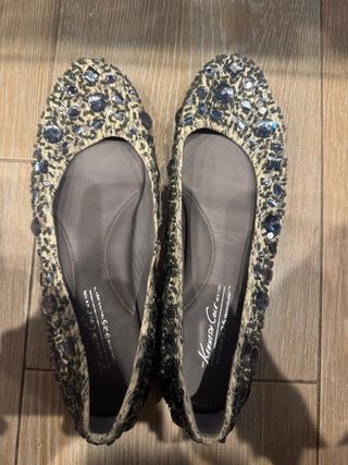 Zapatos Kenneth Cole Bailarinas Flats Beige/Gris