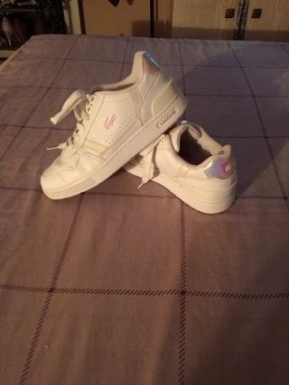 Zapatillas Lacoste Mujer Blancas