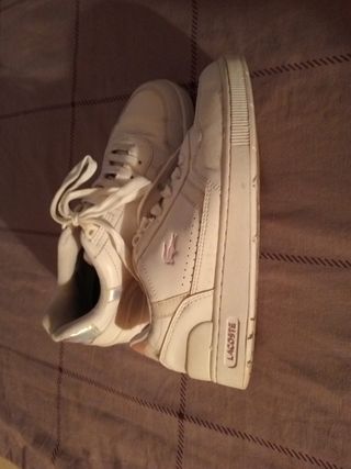 Zapatillas Lacoste Mujer Blancas