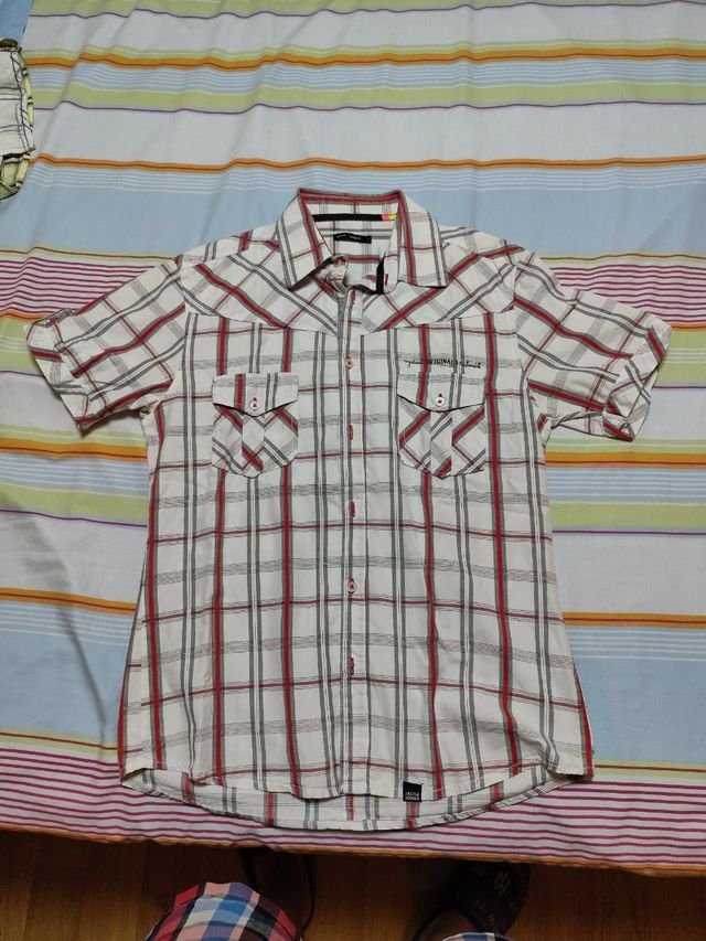 Lote 3 camisas Jack & Jones Tallas M y L