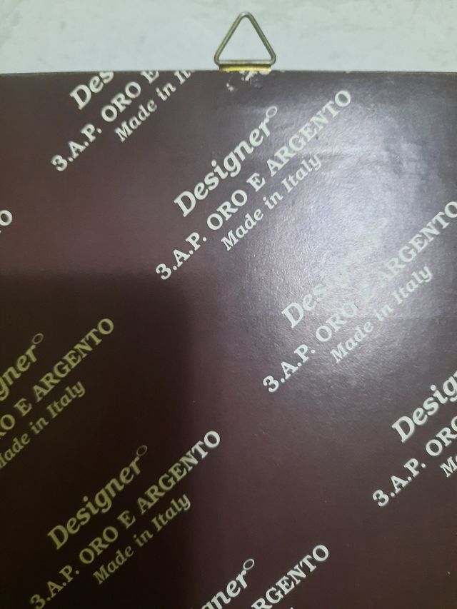 Quadro rilievo lastra argento 925