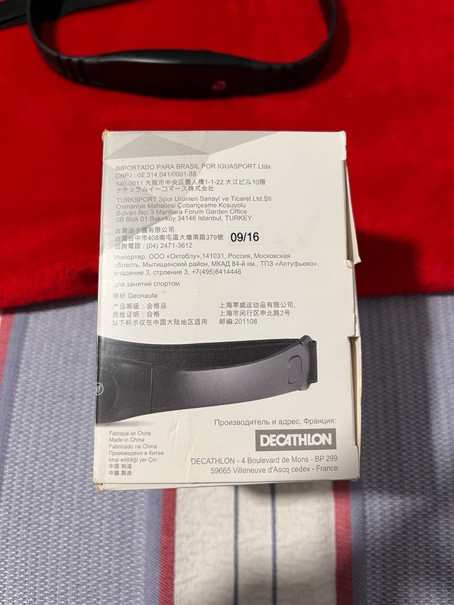 Orologio Geonaute con nastro