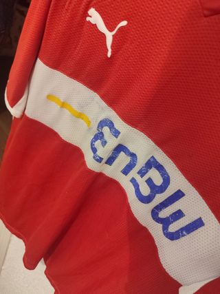 Camiseta 2006 Fútbol Stuttgart Puma Roja