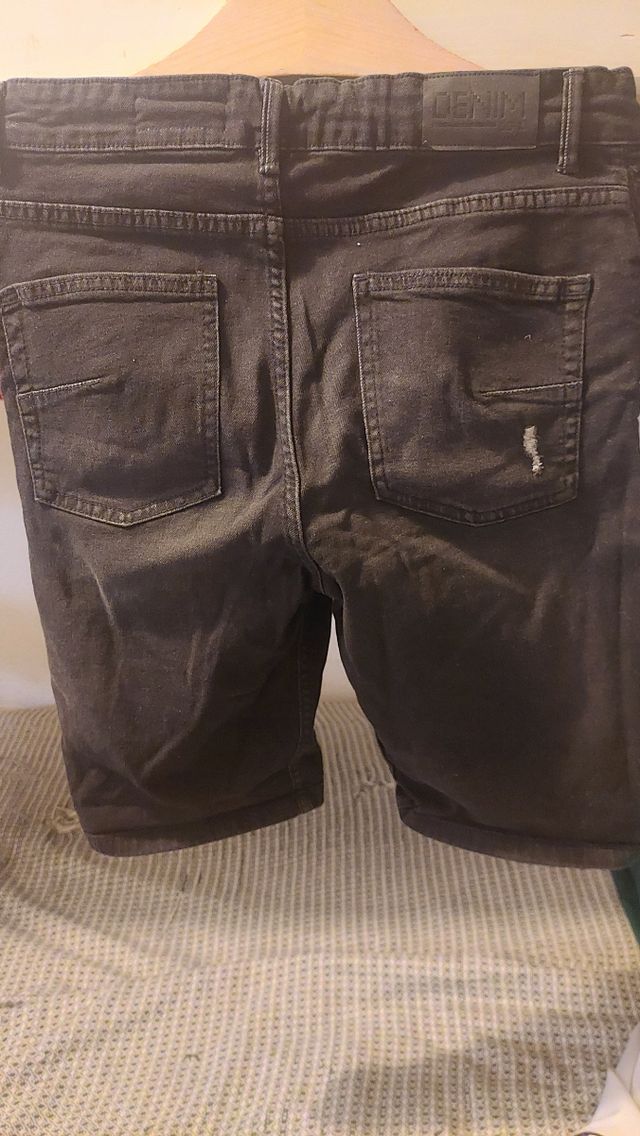 Pantalones cortos negros Mango