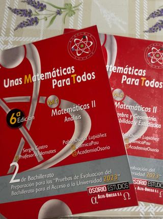 Unas Matemáticas Para Todos