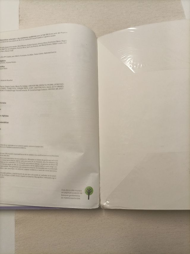 Matemáticas 3 ESO SM