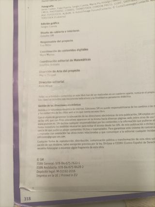 Matemáticas 3 ESO SM