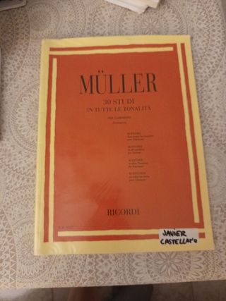 Müller 30 Studi para Clarinete