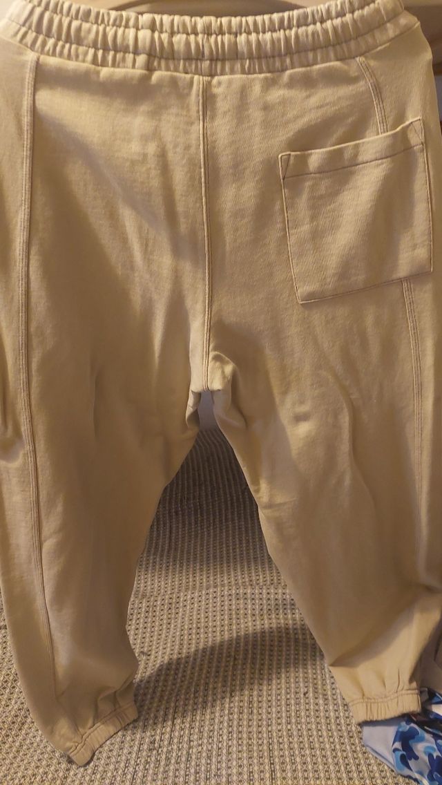 Pantalón beige 300GSM