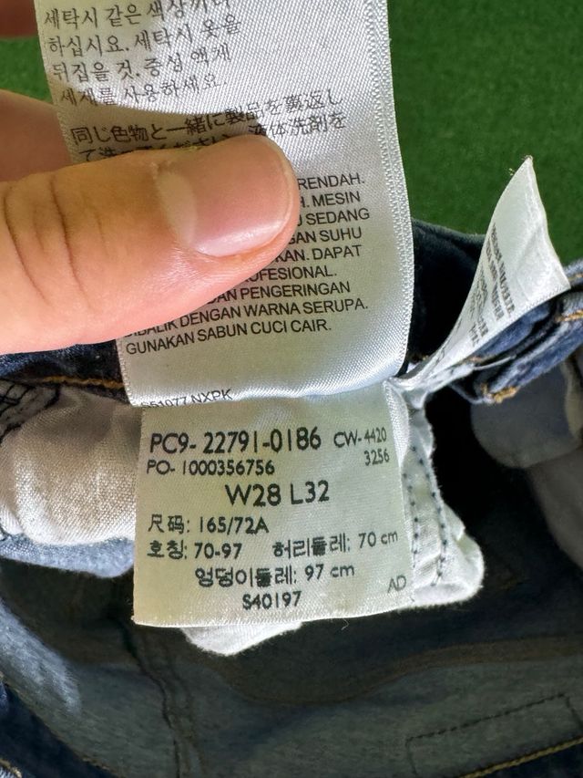 Jeans Levi's vintage blu W28 L32