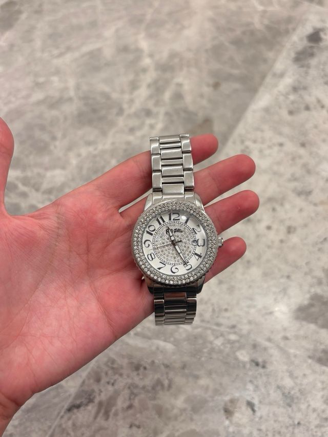 Reloj Folli Follie Plateado y Blanco