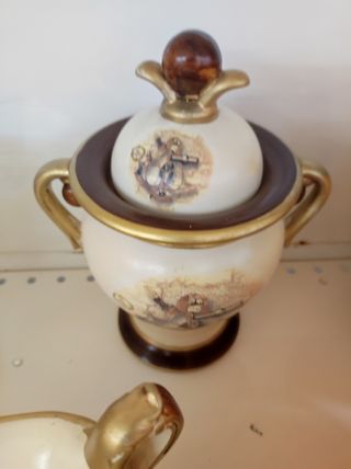 Via Veneto Vaso Decorativo con Manici