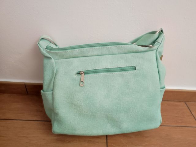 Borsa verde acqua