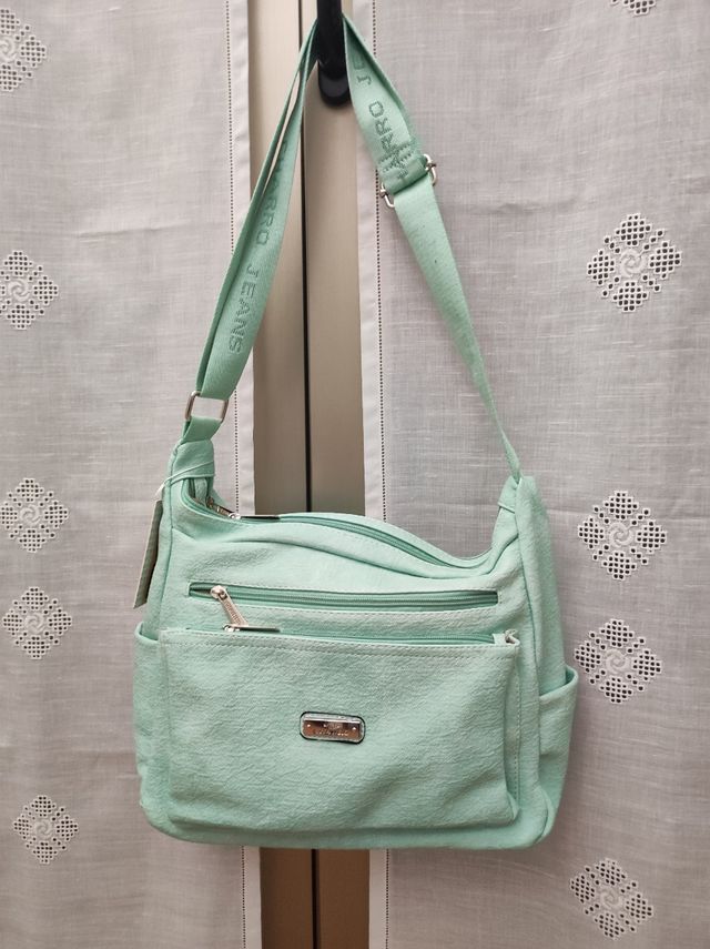 Borsa verde acqua