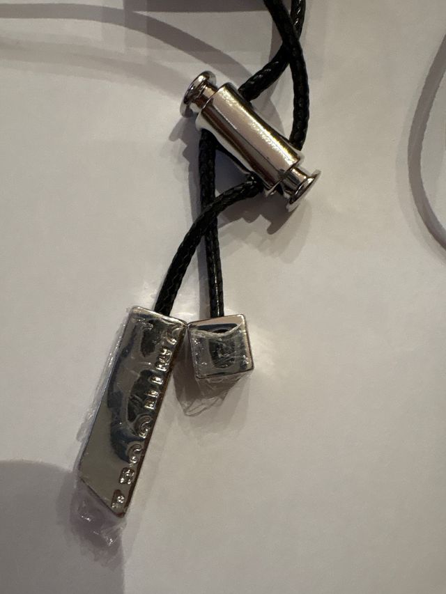 Collar Adolfo Dominguez Plata/Negro/Azul