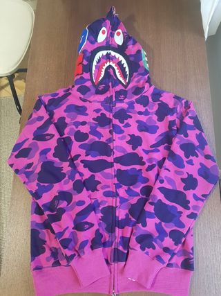 Chaqueta BAPE Pink Camo Shark