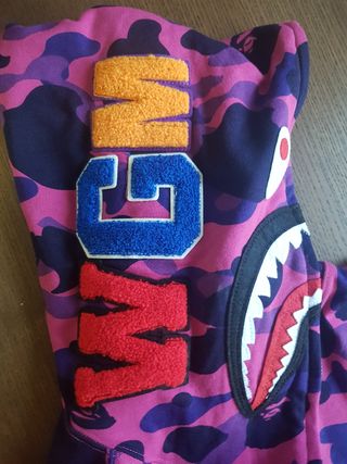 Chaqueta BAPE Pink Camo Shark