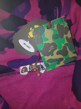 Chaqueta BAPE Pink Camo Shark