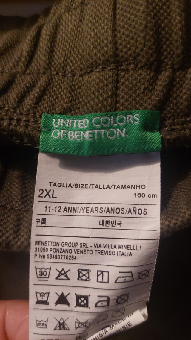 Pantalones cortos verdes