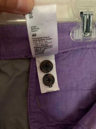 Pantalone chino grigio elegante da uomo H&M 