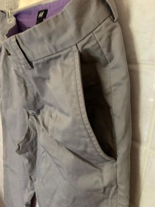 Pantalone chino grigio elegante da uomo H&M 