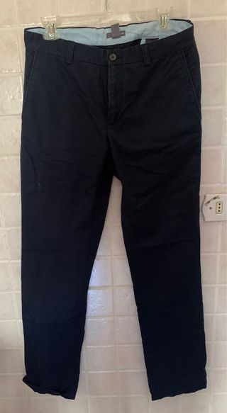 Pantalone chino grigio elegante da uomo H&M 