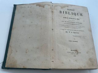 Manuel Biblique o Guide du lecteur de la bible