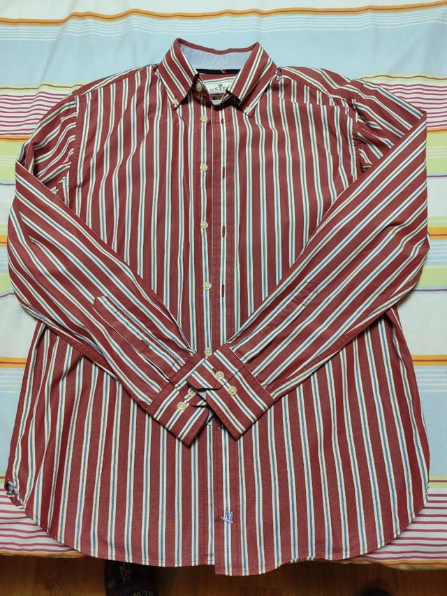 Camisa CTF Rayas Hombre Talla M
